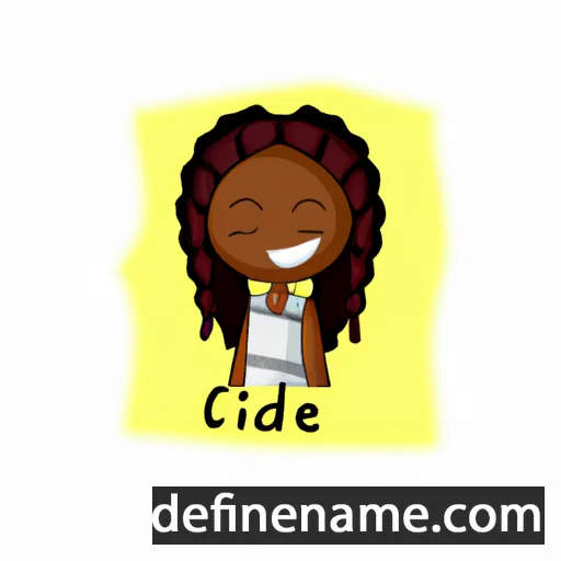 cartoon of the name Cleodie