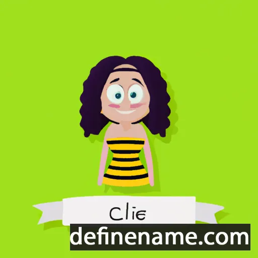 cartoon of the name Cleofe