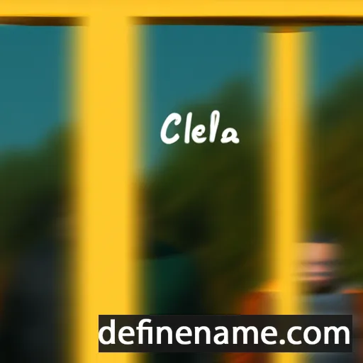 Cleofina cartoon