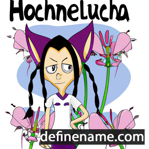 Cleome cartoon