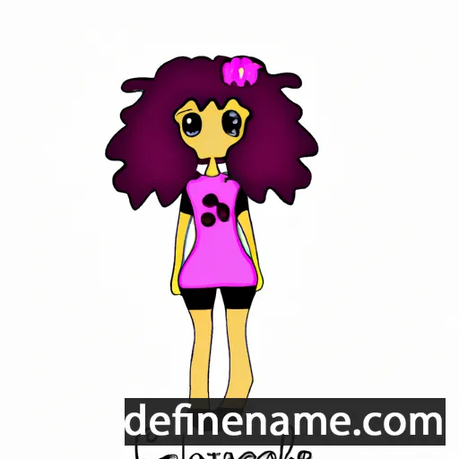 cartoon of the name Cleomie