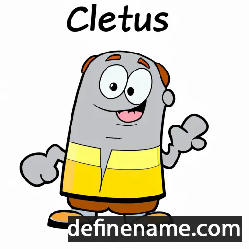 cartoon of the name Cleophus