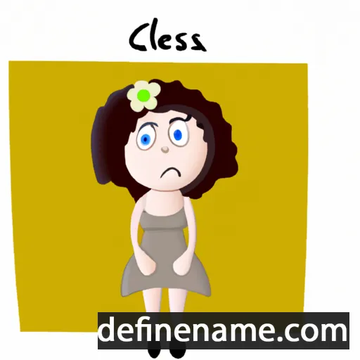 Clesia cartoon