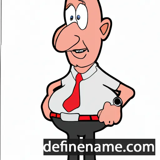 cartoon of the name Cliffie