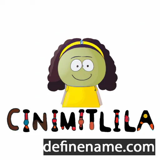 cartoon of the name Climentina