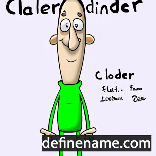 Cliorander cartoon