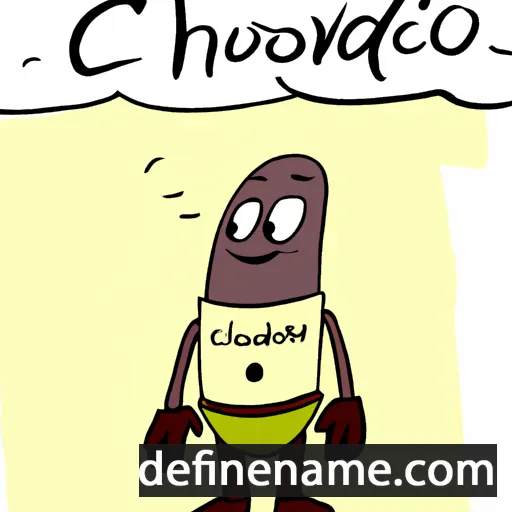 Clodovech cartoon