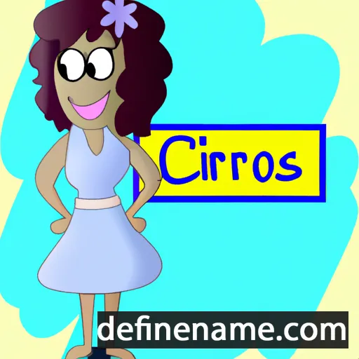 Cloris cartoon