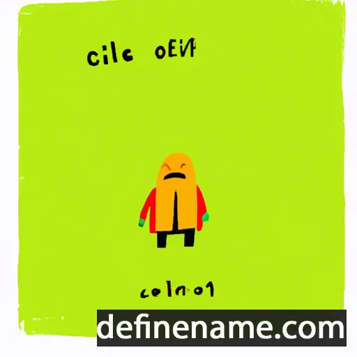 cartoon of the name Clot