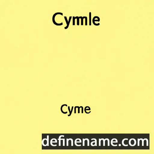 cartoon of the name Clymene