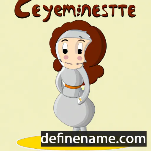 cartoon of the name Clytemnestre