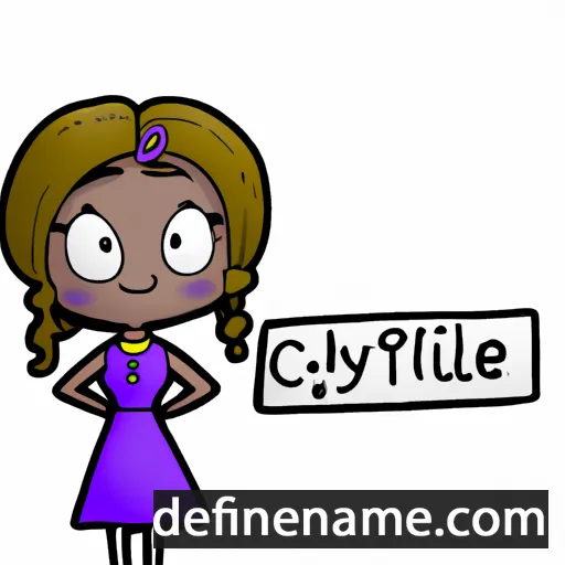 Clytie cartoon