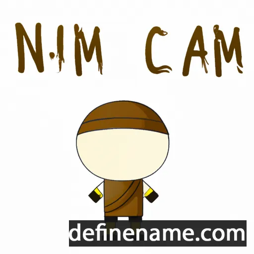 cartoon of the name Cnámh