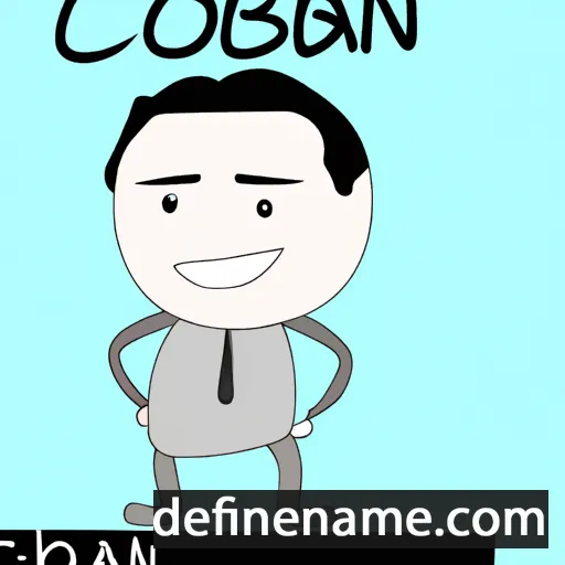 cartoon of the name Cobhan