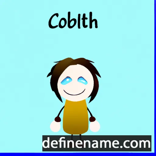 cartoon of the name Cobhlaith