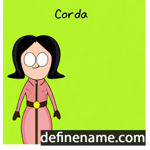 Codrina cartoon