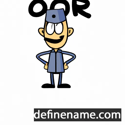 cartoon of the name Cohar