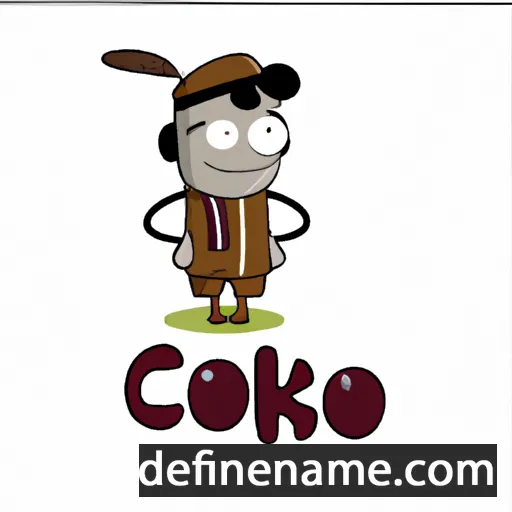 Čokajko cartoon