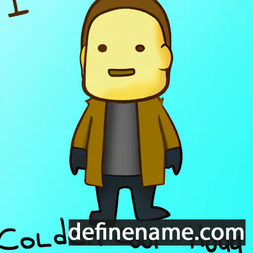 cartoon of the name Colden