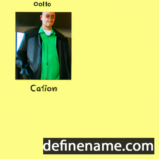 cartoon of the name Coleson