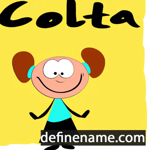 Coleta cartoon