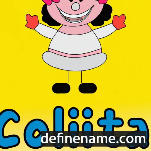 cartoon of the name Colitta