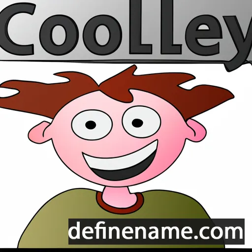 cartoon of the name Colley