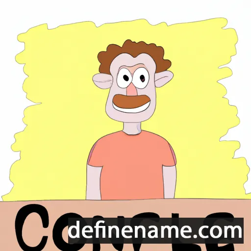 cartoon of the name Colne