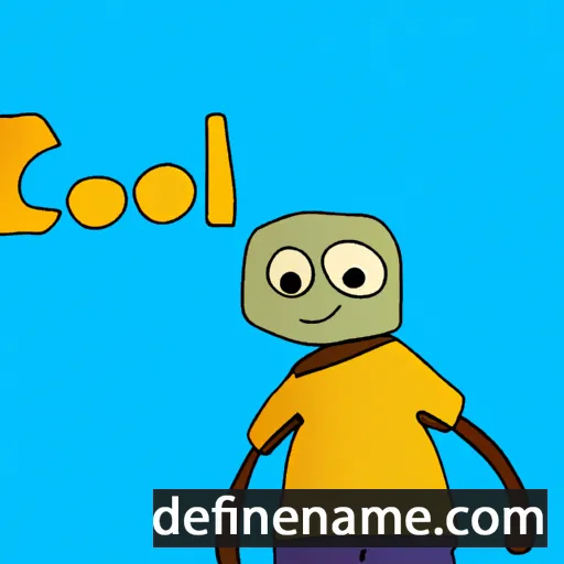 cartoon of the name Colo