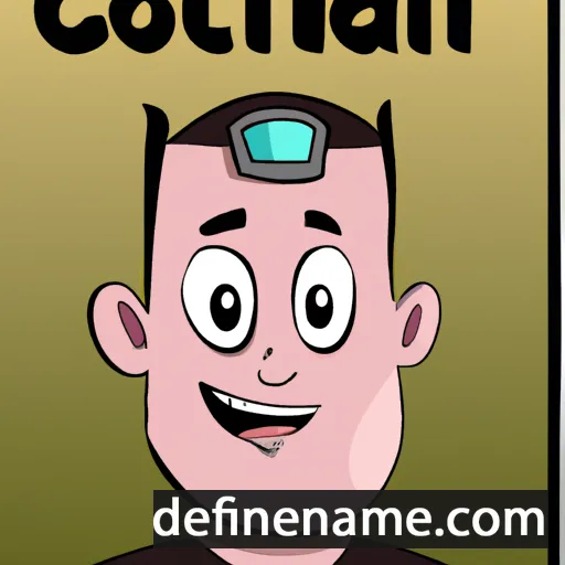 cartoon of the name Coltan