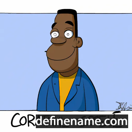 cartoon of the name Coltrane