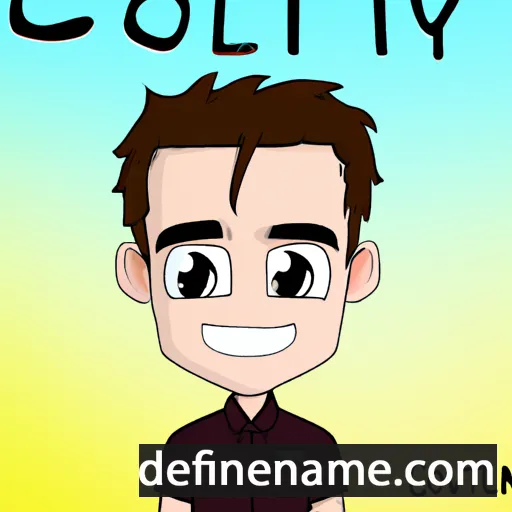 cartoon of the name Coltyn