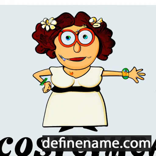 cartoon of the name Comitessa