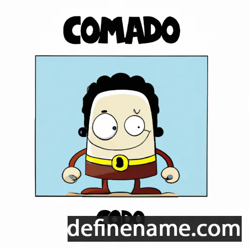 cartoon of the name Commodo