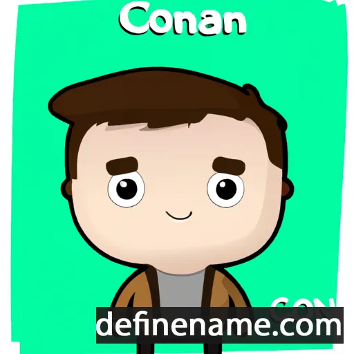 cartoon of the name Conal