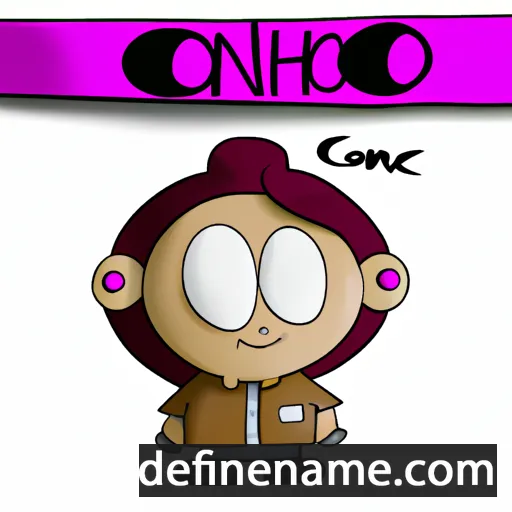 cartoon of the name Conchi