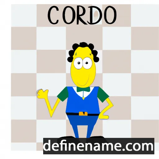 Condrado cartoon