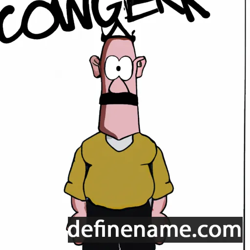 Cong'er cartoon