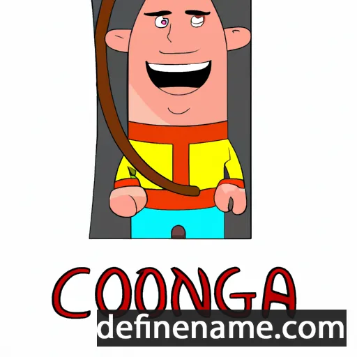 cartoon of the name Conghal