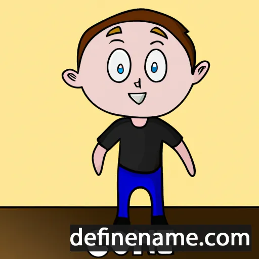 cartoon of the name Connar