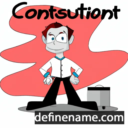 Connistant cartoon