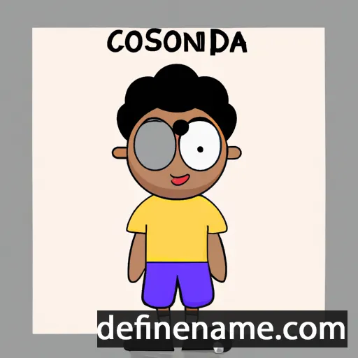 cartoon of the name Consolação