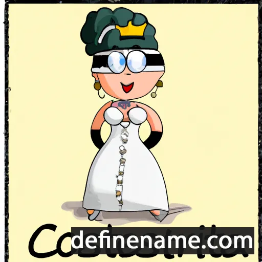 cartoon of the name Contessa