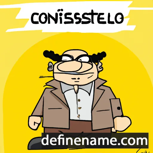 cartoon of the name Contessilo