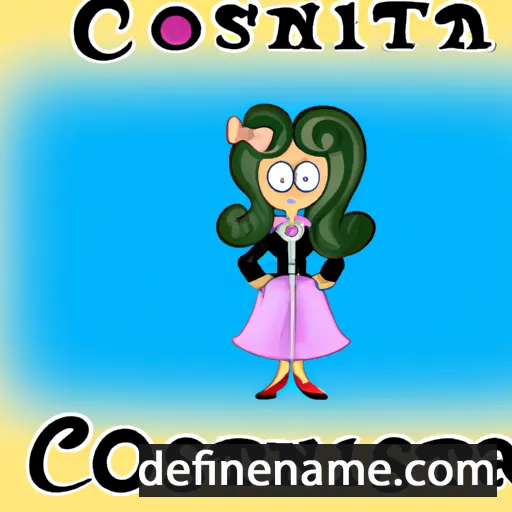 cartoon of the name Contessina