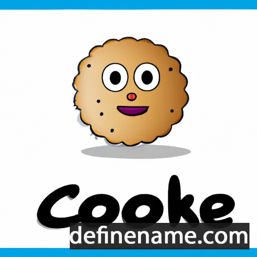 Cookie cartoon