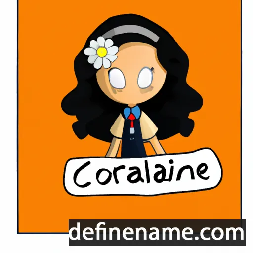 Coralaine cartoon