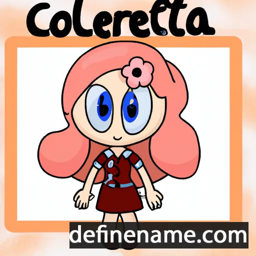 Coraletta cartoon