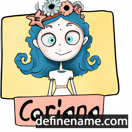 cartoon of the name Coralina