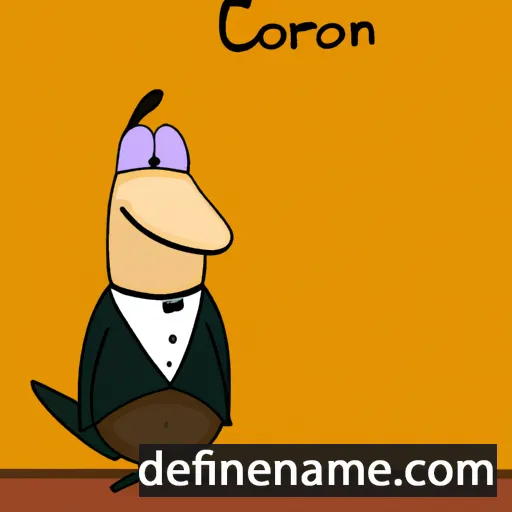 Corant cartoon